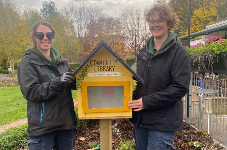 Community book box central park