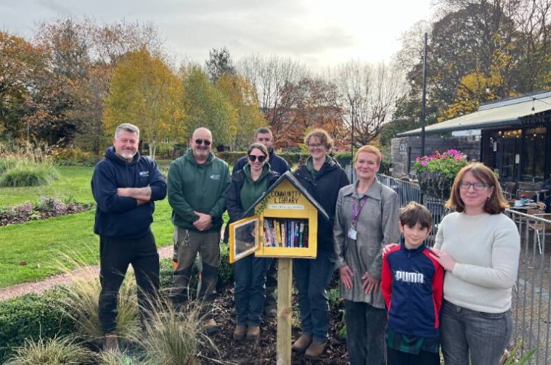 Community book box central park